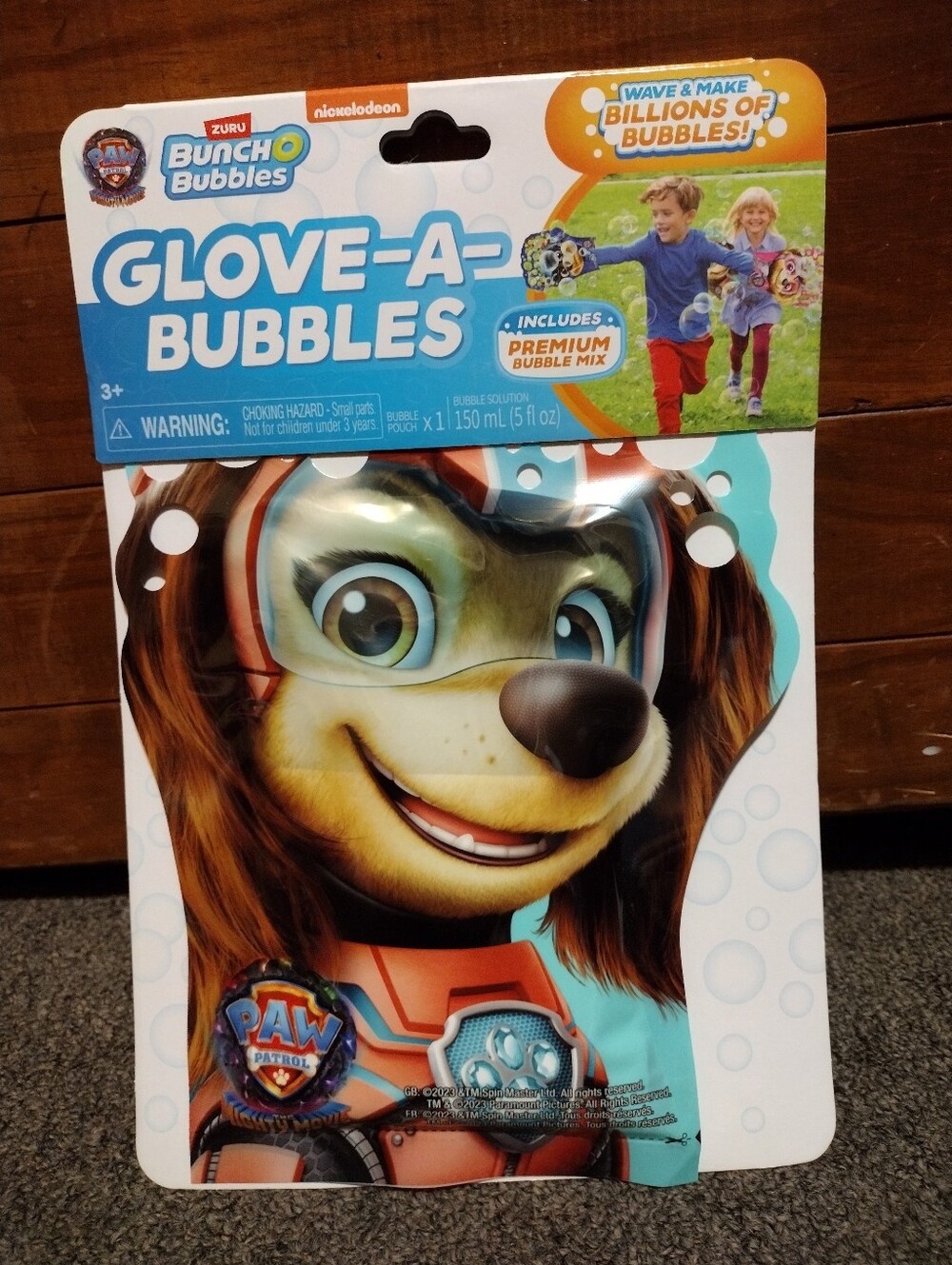 Paw Patrol Glove-A-Bubbles 5 FL OZ